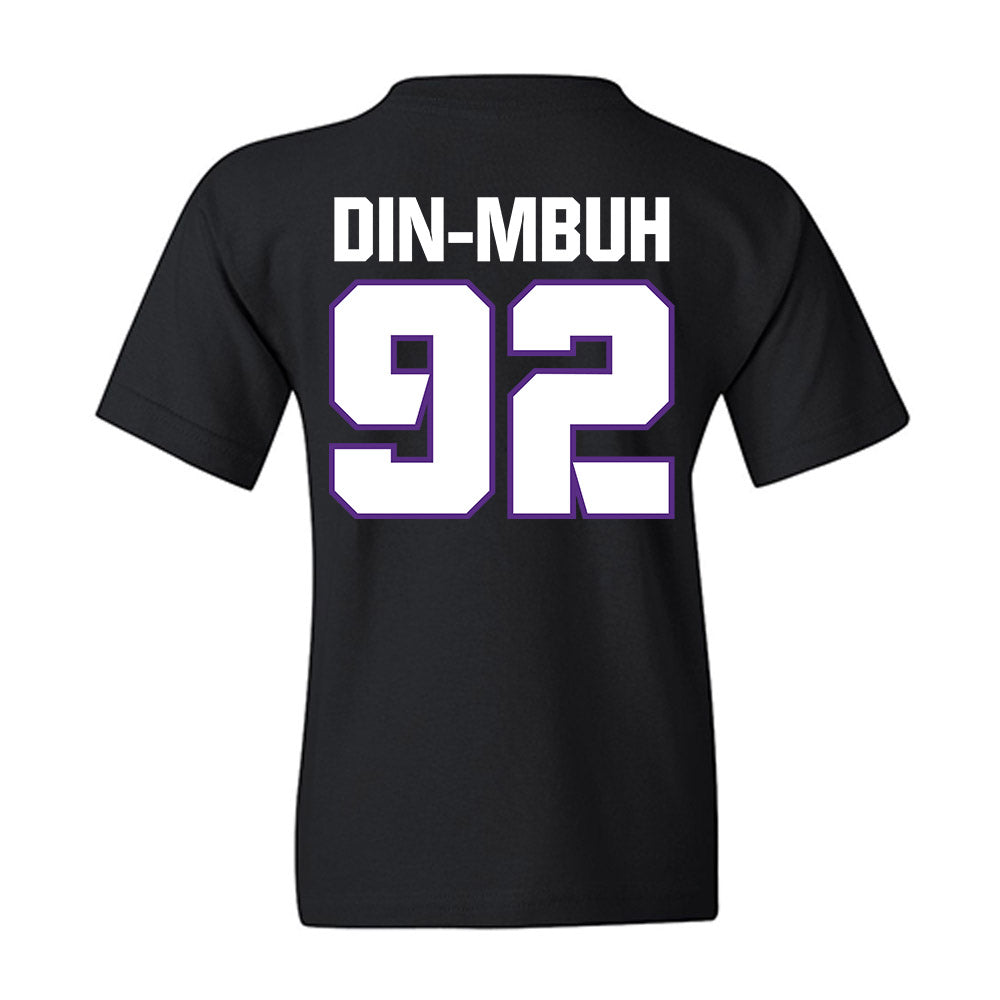 TCU - NCAA Football : Ansel Din-Mbuh - Sports Shersey Youth T-Shirt-1