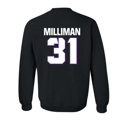 TCU - NCAA Football : Jake Milliman - Sports Shersey Crewneck Sweatshirt