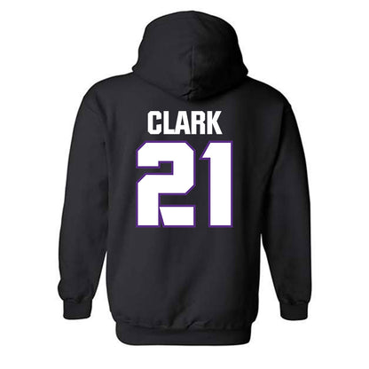 TCU - NCAA Football : Bud Clark - Sports Shersey Hooded Sweatshirt