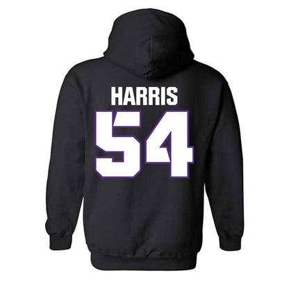 TCU - NCAA Football : Quinton Harris - Sports Shersey Hooded Sweatshirt