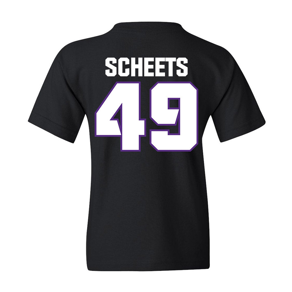 TCU - NCAA Football : Austin Scheets - Sports Shersey Youth T-Shirt