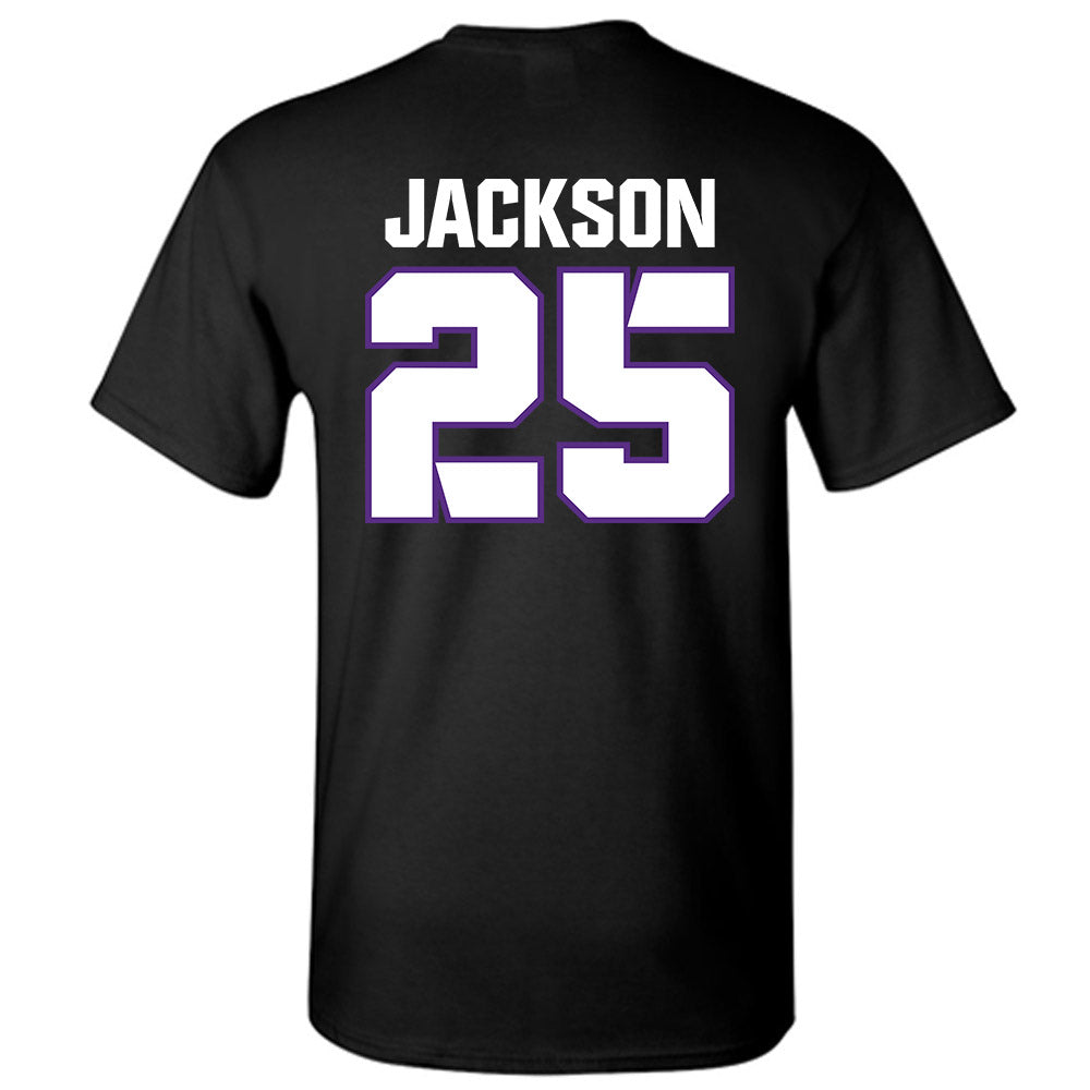 TCU - NCAA Football : Elijah Jackson - Sports Shersey T-Shirt-1