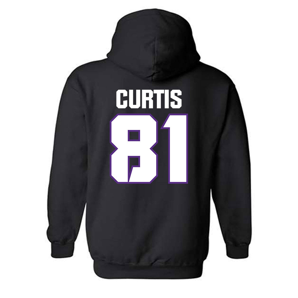 TCU - NCAA Football : Chase Curtis - Sports Shersey Hooded Sweatshirt