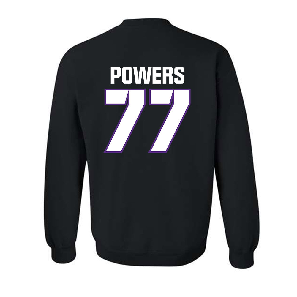 TCU - NCAA Football : Cooper Powers - Sports Shersey Crewneck Sweatshirt-1