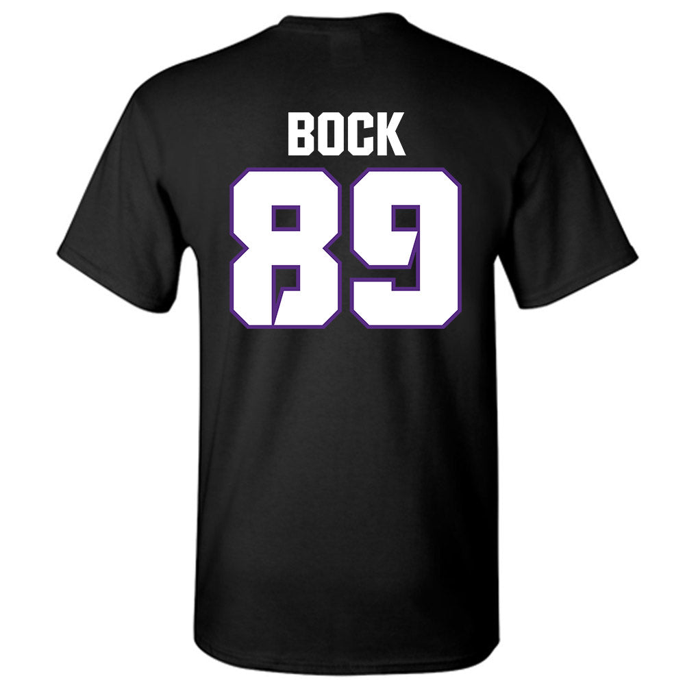 TCU - NCAA Football : Jake Bock - Sports Shersey T-Shirt-1