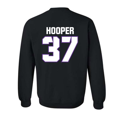 TCU - NCAA Football : Hudson Hooper - Sports Shersey Crewneck Sweatshirt-1