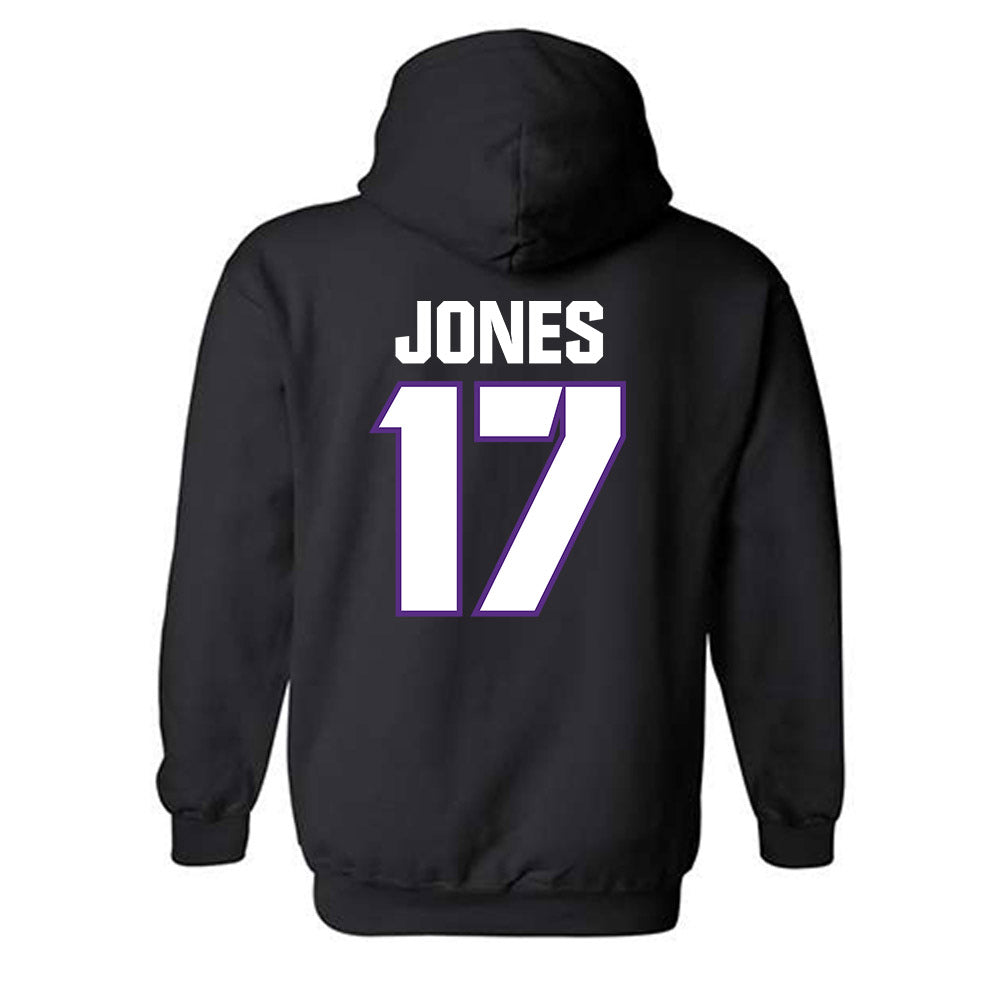 TCU - NCAA Football : Dane Jones - Sports Shersey Hooded Sweatshirt-1