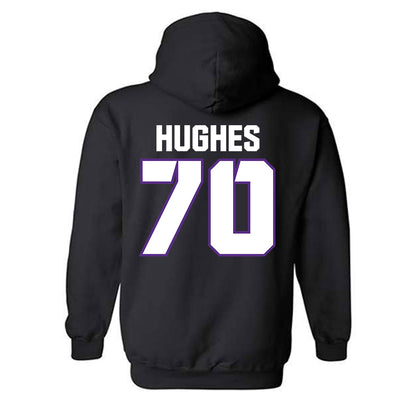 TCU - NCAA Football : Ryan Hughes - Sports Shersey Hooded Sweatshirt