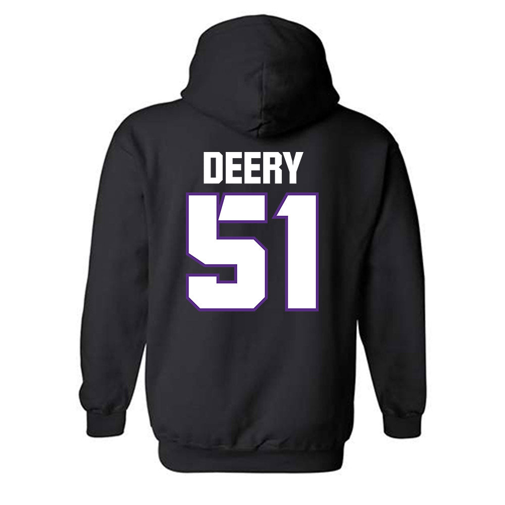 TCU - NCAA Football : Coltin Deery - Sports Shersey Hooded Sweatshirt-1