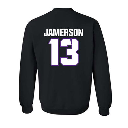 TCU - NCAA Football : Cam Jamerson - Sports Shersey Crewneck Sweatshirt-1