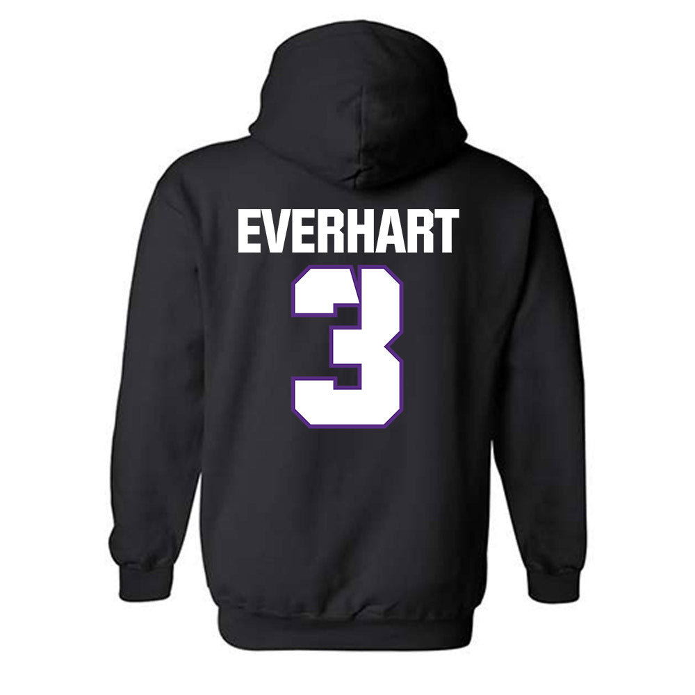 TCU - NCAA Football : Major Everhart - Sports Shersey Hooded Sweatshirt-1