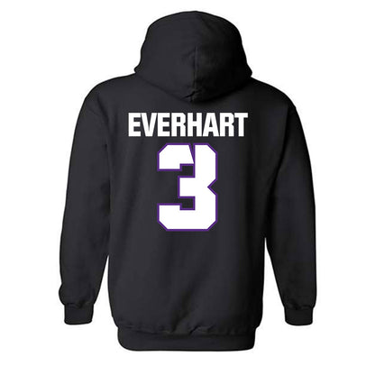TCU - NCAA Football : Major Everhart - Sports Shersey Hooded Sweatshirt-1