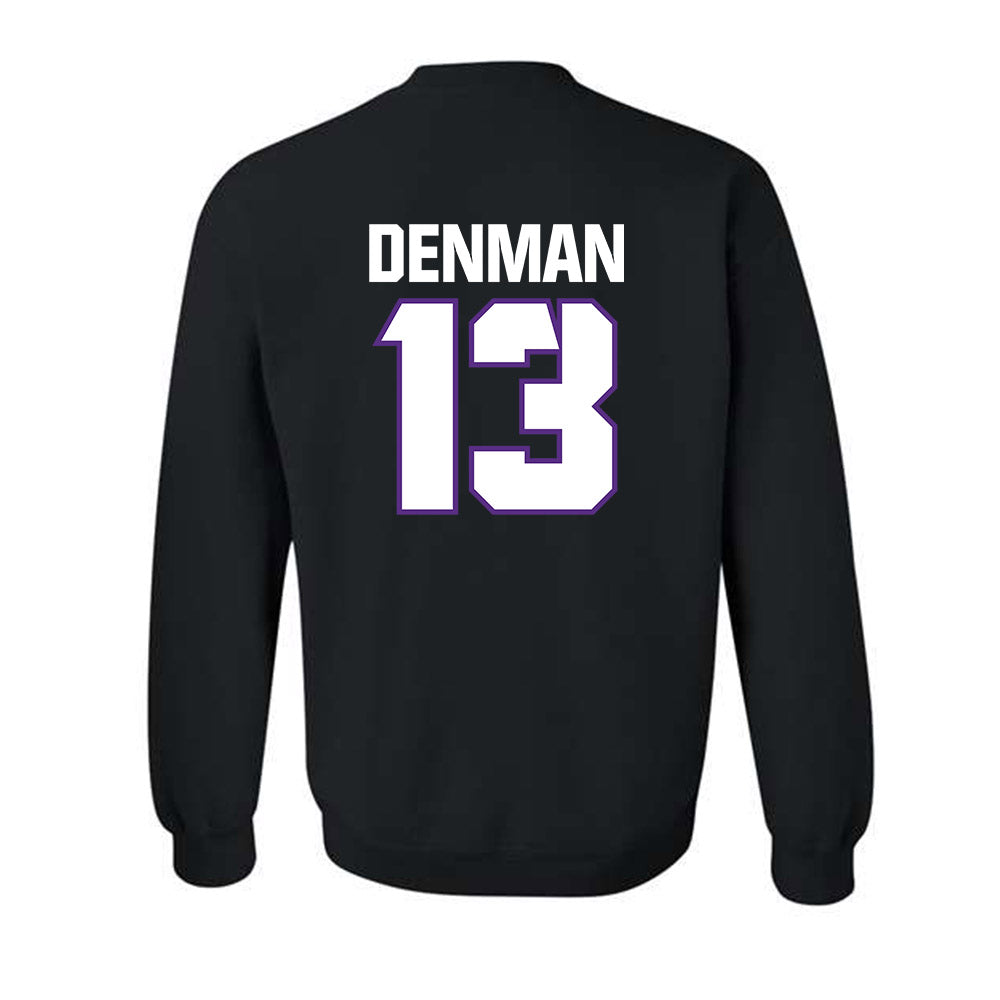TCU - NCAA Football : Jon Denman - Sports Shersey Crewneck Sweatshirt-1