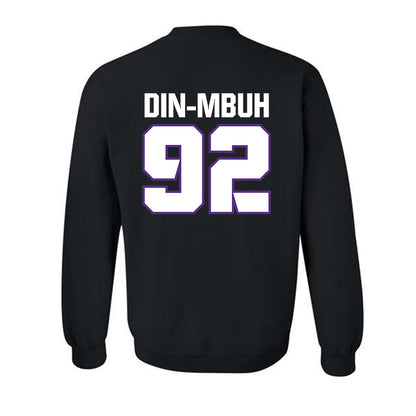 TCU - NCAA Football : Ansel Din-Mbuh - Sports Shersey Crewneck Sweatshirt-1