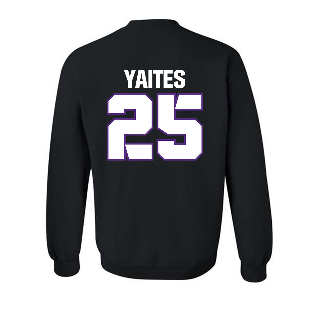 TCU - NCAA Football : Ryan Yaites - Sports Shersey Crewneck Sweatshirt-1