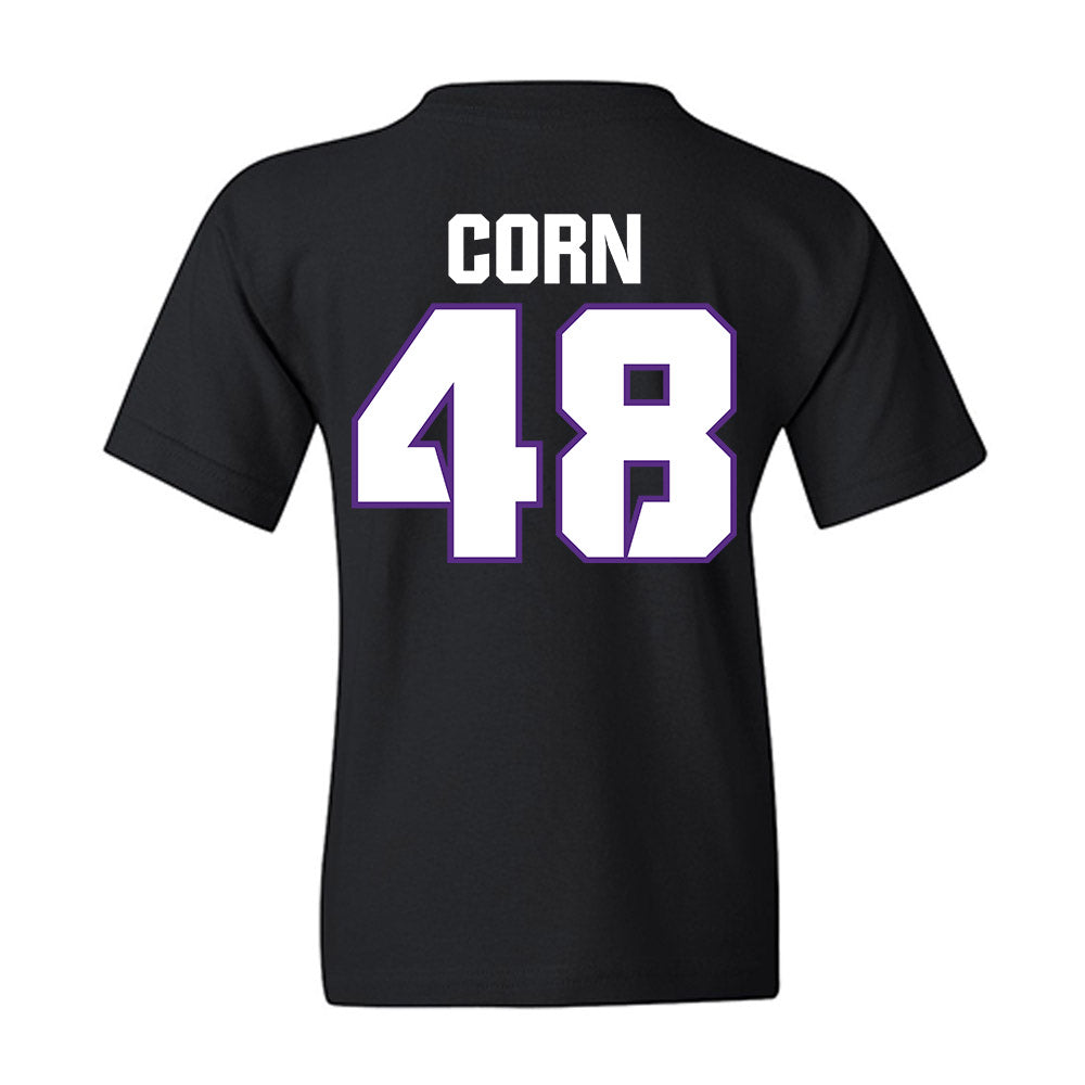 TCU - NCAA Football : Anders Corn - Sports Shersey Youth T-Shirt-1