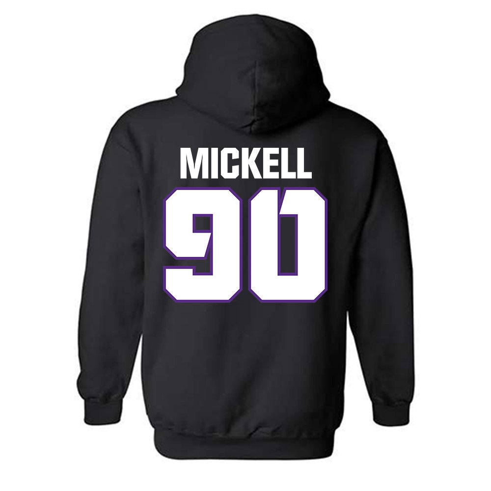 TCU - NCAA Football : Kelten Mickell - Sports Shersey Hooded Sweatshirt-1
