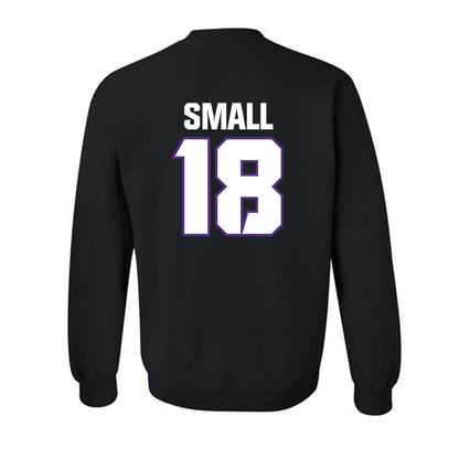 TCU - NCAA Football : Ed Small - Sports Shersey Crewneck Sweatshirt-1