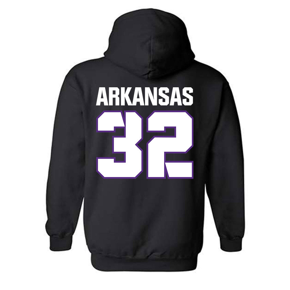 TCU - NCAA Football : Dillon Arkansas - Sports Shersey Hooded Sweatshirt-1