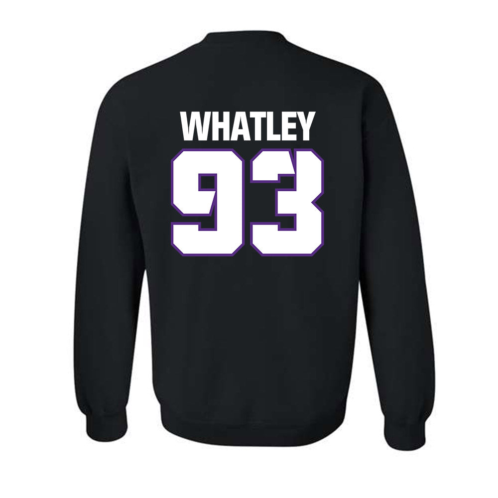 TCU - NCAA Football : William Whatley - Sports Shersey Crewneck Sweatshirt-1