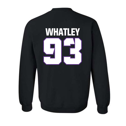 TCU - NCAA Football : William Whatley - Sports Shersey Crewneck Sweatshirt-1