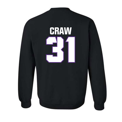 TCU - NCAA Football : Ethan Craw - Sports Shersey Crewneck Sweatshirt