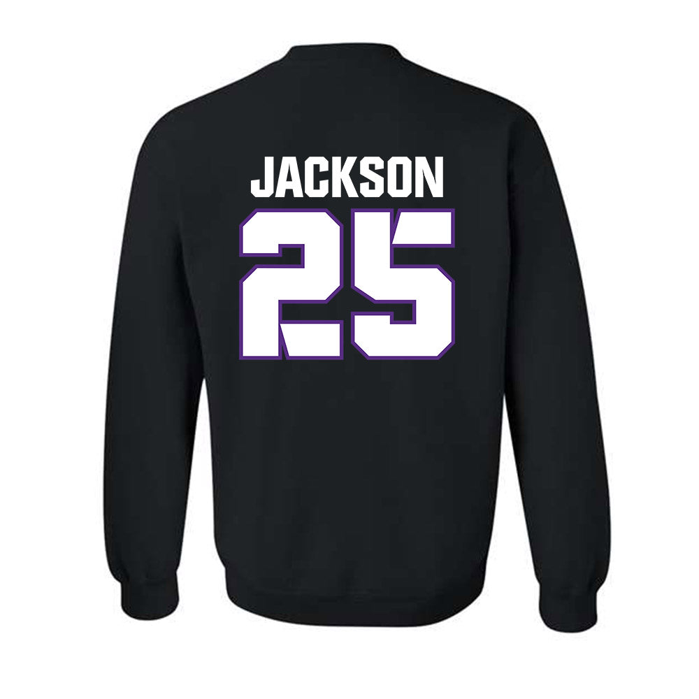 TCU - NCAA Football : Elijah Jackson - Sports Shersey Crewneck Sweatshirt-1
