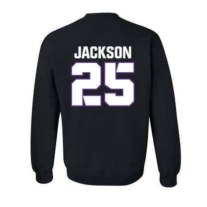 TCU - NCAA Football : Elijah Jackson - Sports Shersey Crewneck Sweatshirt-1