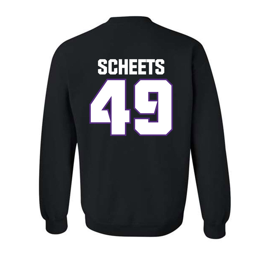 TCU - NCAA Football : Austin Scheets - Sports Shersey Crewneck Sweatshirt