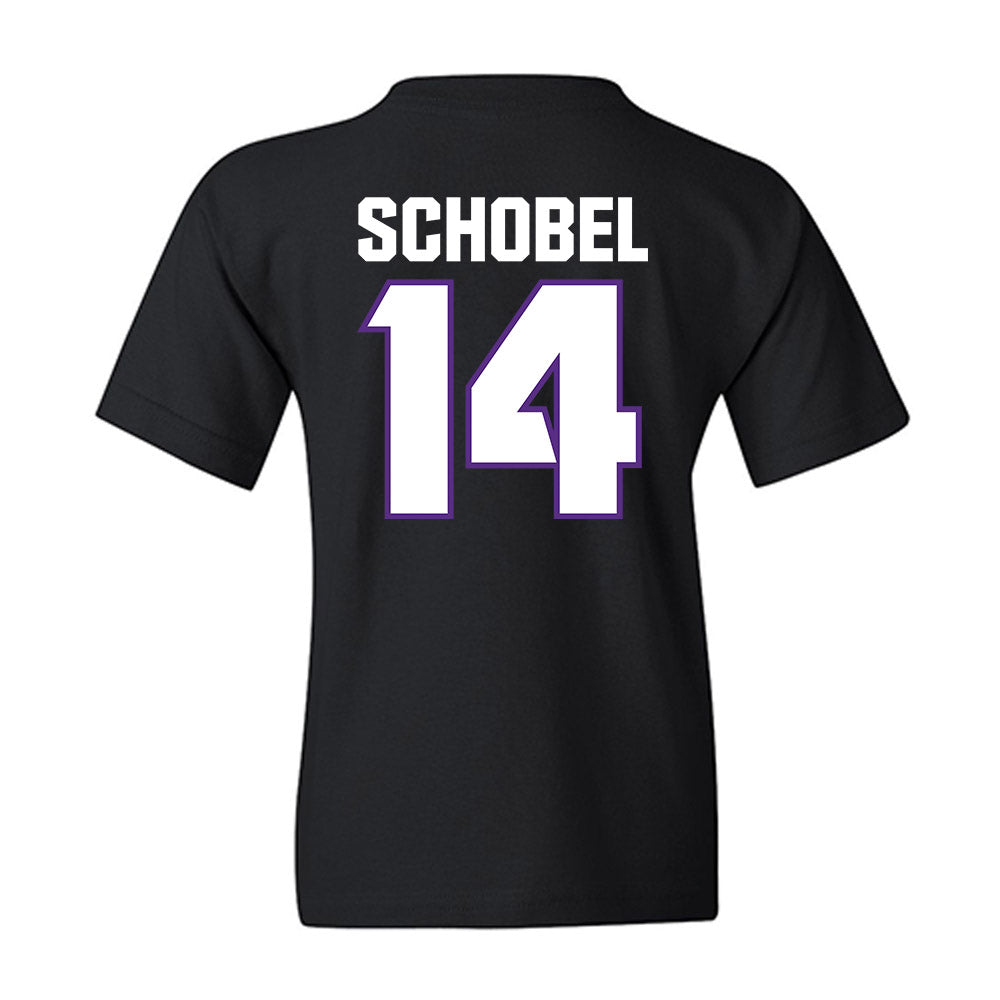TCU - NCAA Football : John Schobel - Sports Shersey Youth T-Shirt-1