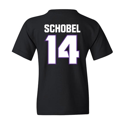 TCU - NCAA Football : John Schobel - Sports Shersey Youth T-Shirt-1