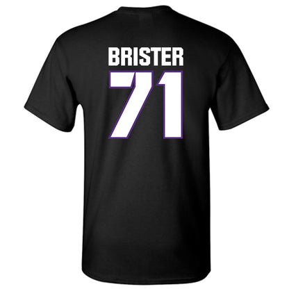 TCU - NCAA Football : Creece Brister - Sports Shersey T-Shirt-1