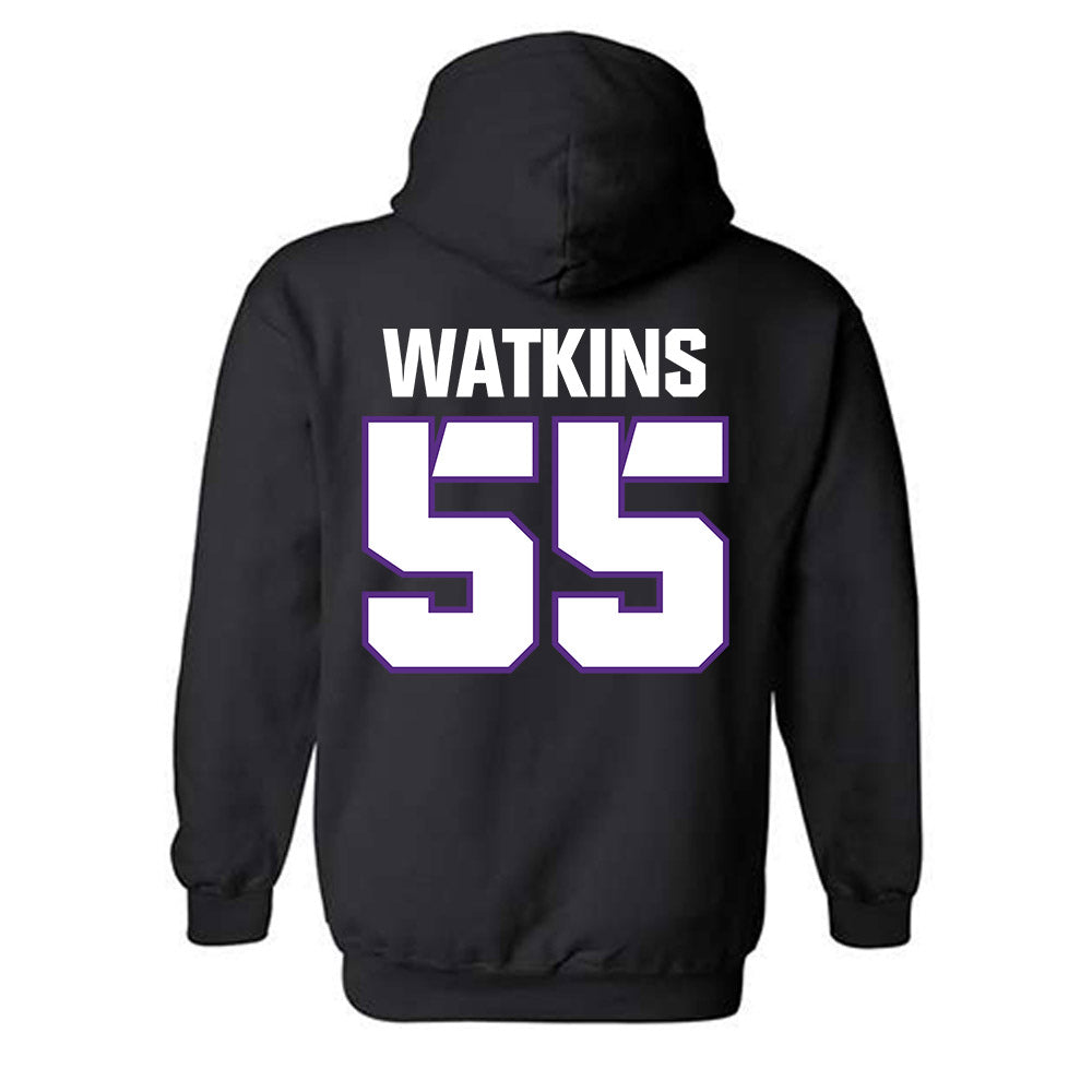 TCU - NCAA Football : Lawson Watkins - Sports Shersey Hooded Sweatshirt-1