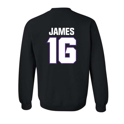 TCU - NCAA Football : Braylon James - Sports Shersey Crewneck Sweatshirt