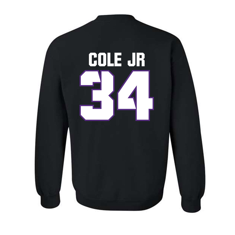 TCU - NCAA Football : Perry Cole Jr - Sports Shersey Crewneck Sweatshirt-1