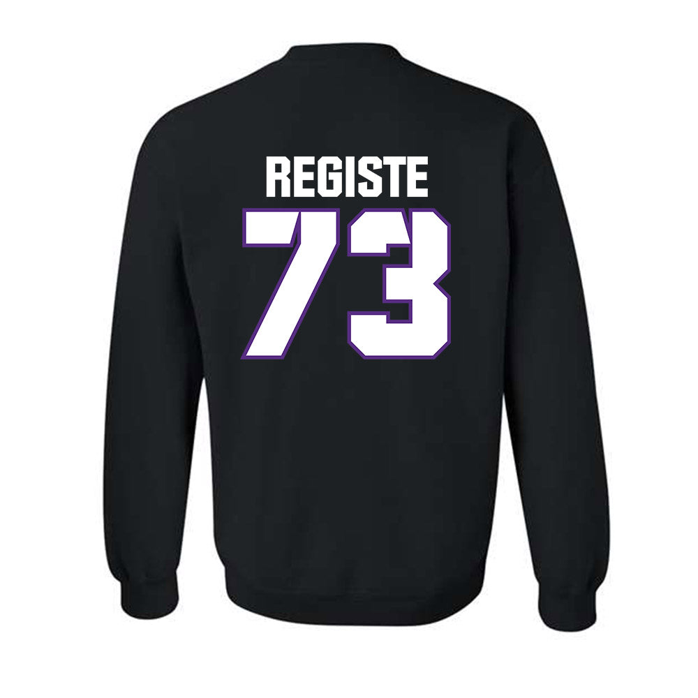 TCU - NCAA Football : Kilian Registe - Sports Shersey Crewneck Sweatshirt-1