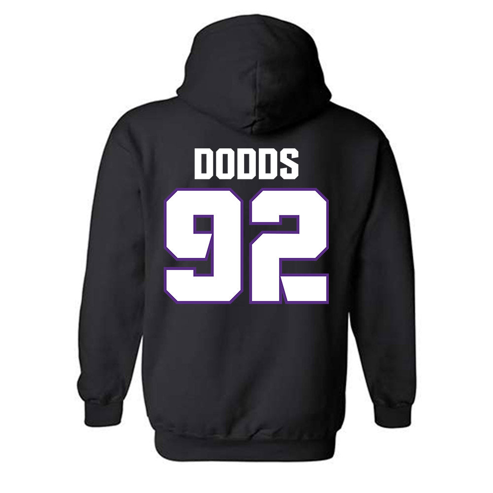 TCU - NCAA Football : Luke Dodds - Sports Shersey Hooded Sweatshirt