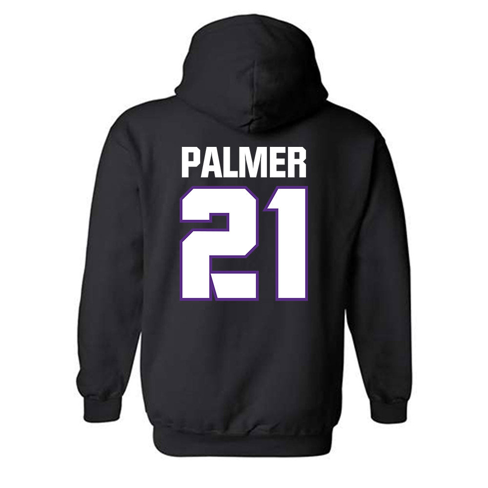 TCU - NCAA Football : Nate Palmer - Sports Shersey Hooded Sweatshirt-1