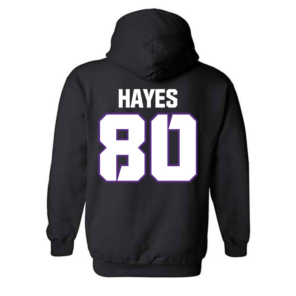 TCU - NCAA Football : Jacobe Hayes - Sports Shersey Hooded Sweatshirt-1