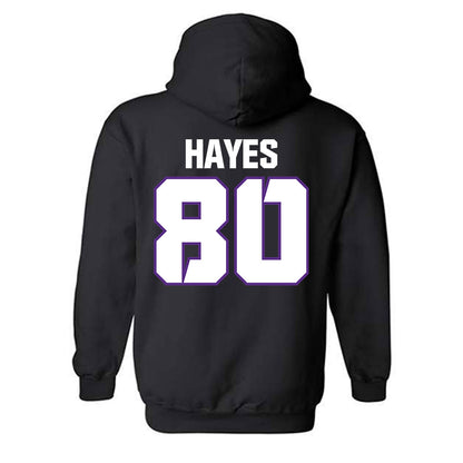 TCU - NCAA Football : Jacobe Hayes - Sports Shersey Hooded Sweatshirt-1