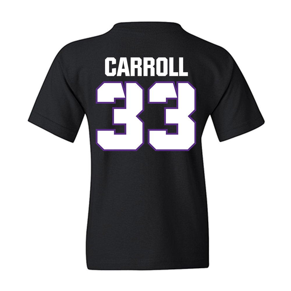 TCU - NCAA Football : Maxwell Carroll - Sports Shersey Youth T-Shirt-1