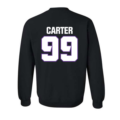 TCU - NCAA Football : Avion Carter - Sports Shersey Crewneck Sweatshirt