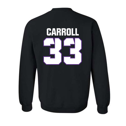 TCU - NCAA Football : Maxwell Carroll - Sports Shersey Crewneck Sweatshirt-1