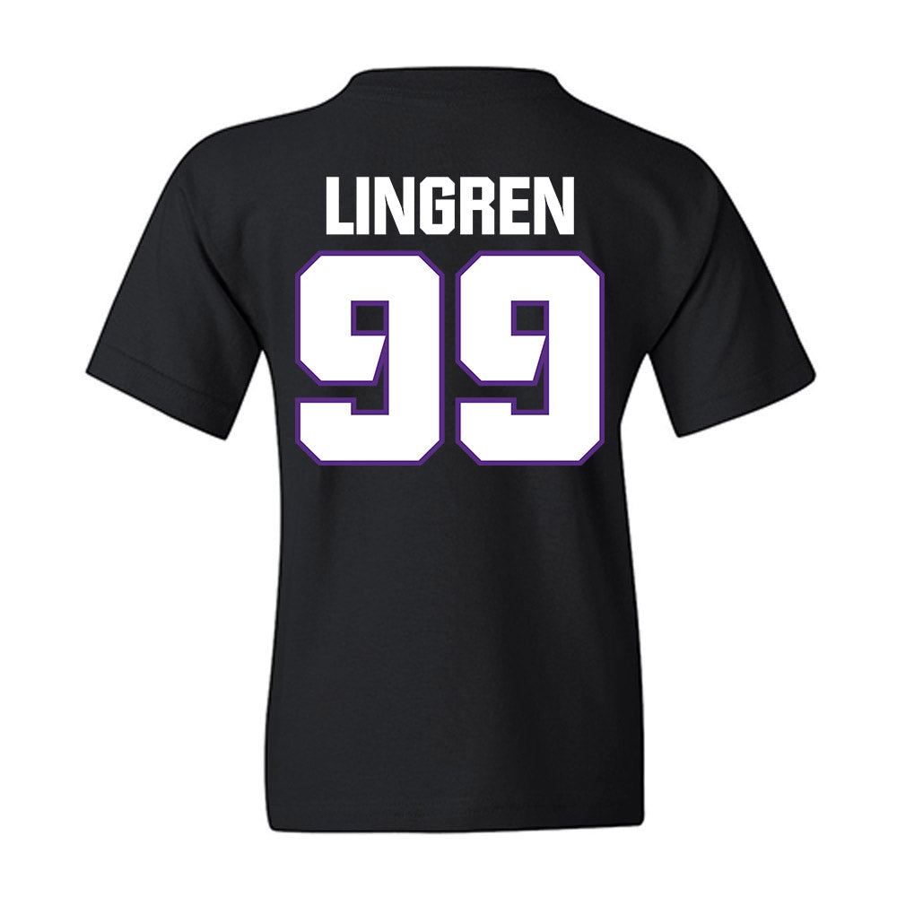 TCU - NCAA Football : Connor Lingren - Sports Shersey Youth T-Shirt-1