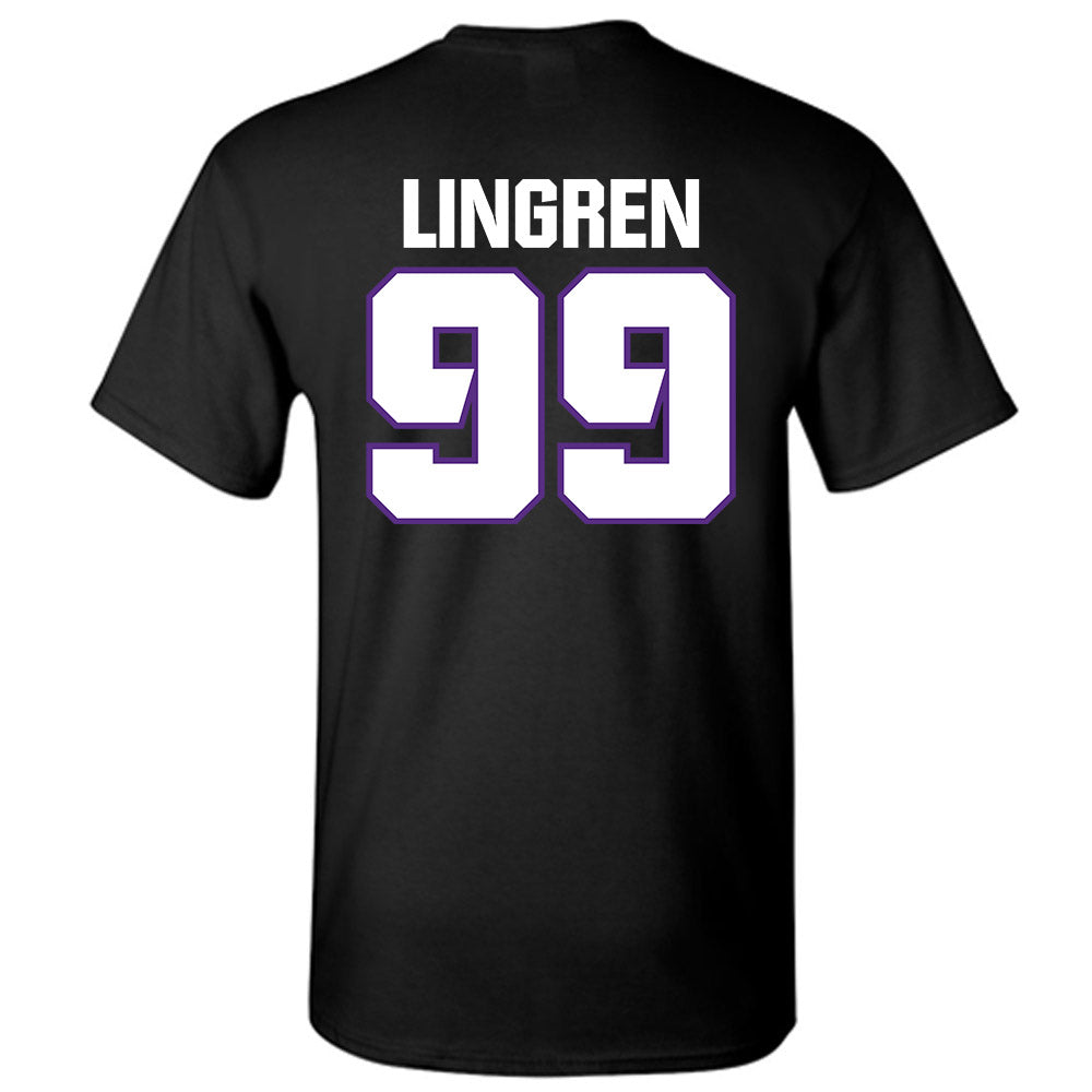 TCU - NCAA Football : Connor Lingren - Sports Shersey T-Shirt-1