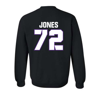 TCU - NCAA Football : Jackson Jones - Sports Shersey Crewneck Sweatshirt-1