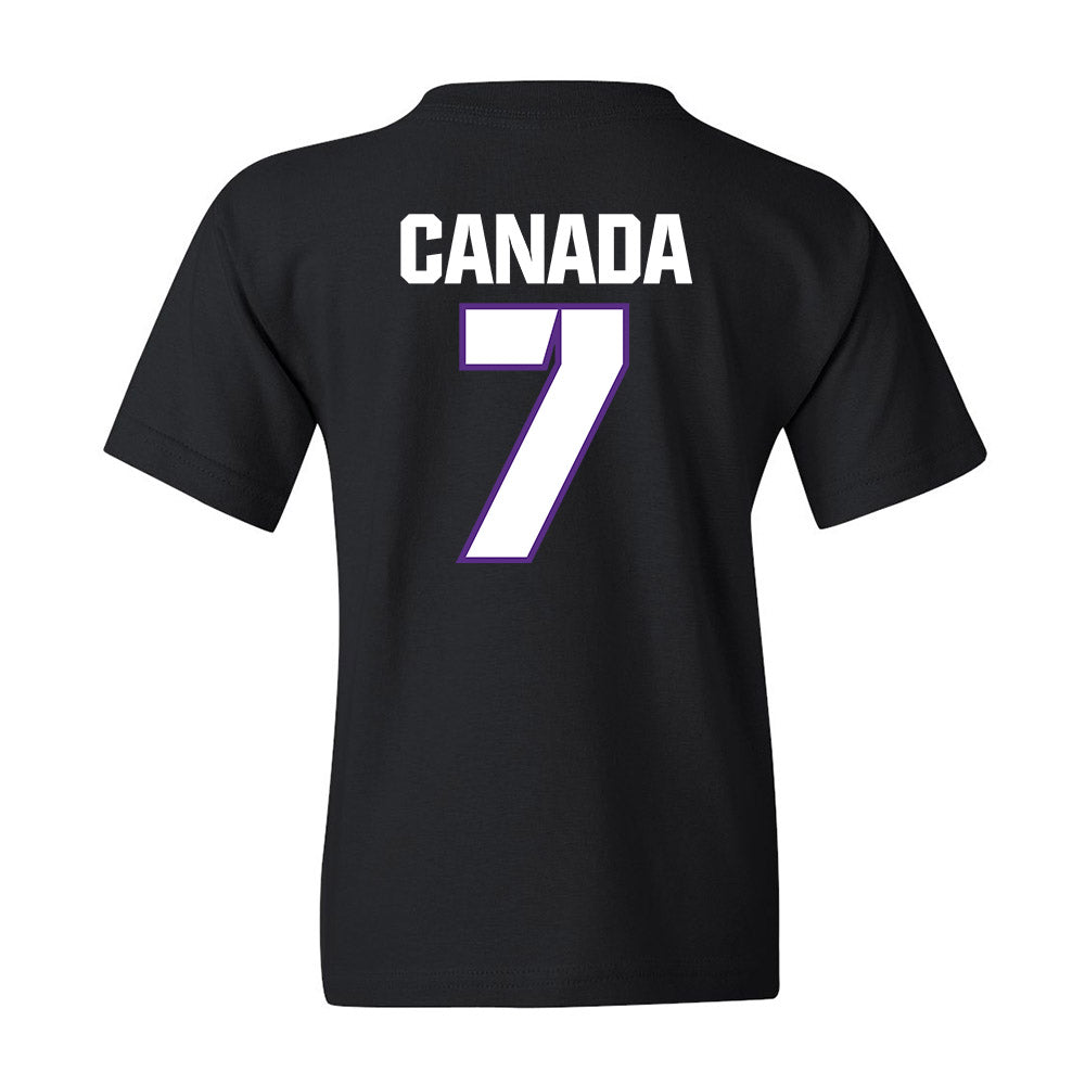 TCU - NCAA Football : Channing Canada - Sports Shersey Youth T-Shirt