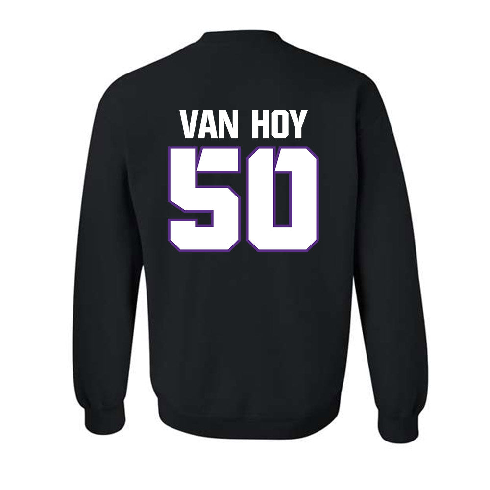 TCU - NCAA Football : Witten Van Hoy - Sports Shersey Crewneck Sweatshirt-1