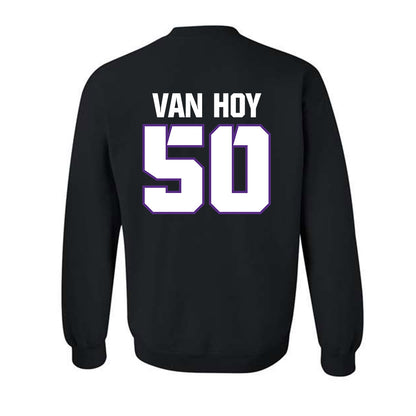 TCU - NCAA Football : Witten Van Hoy - Sports Shersey Crewneck Sweatshirt-1