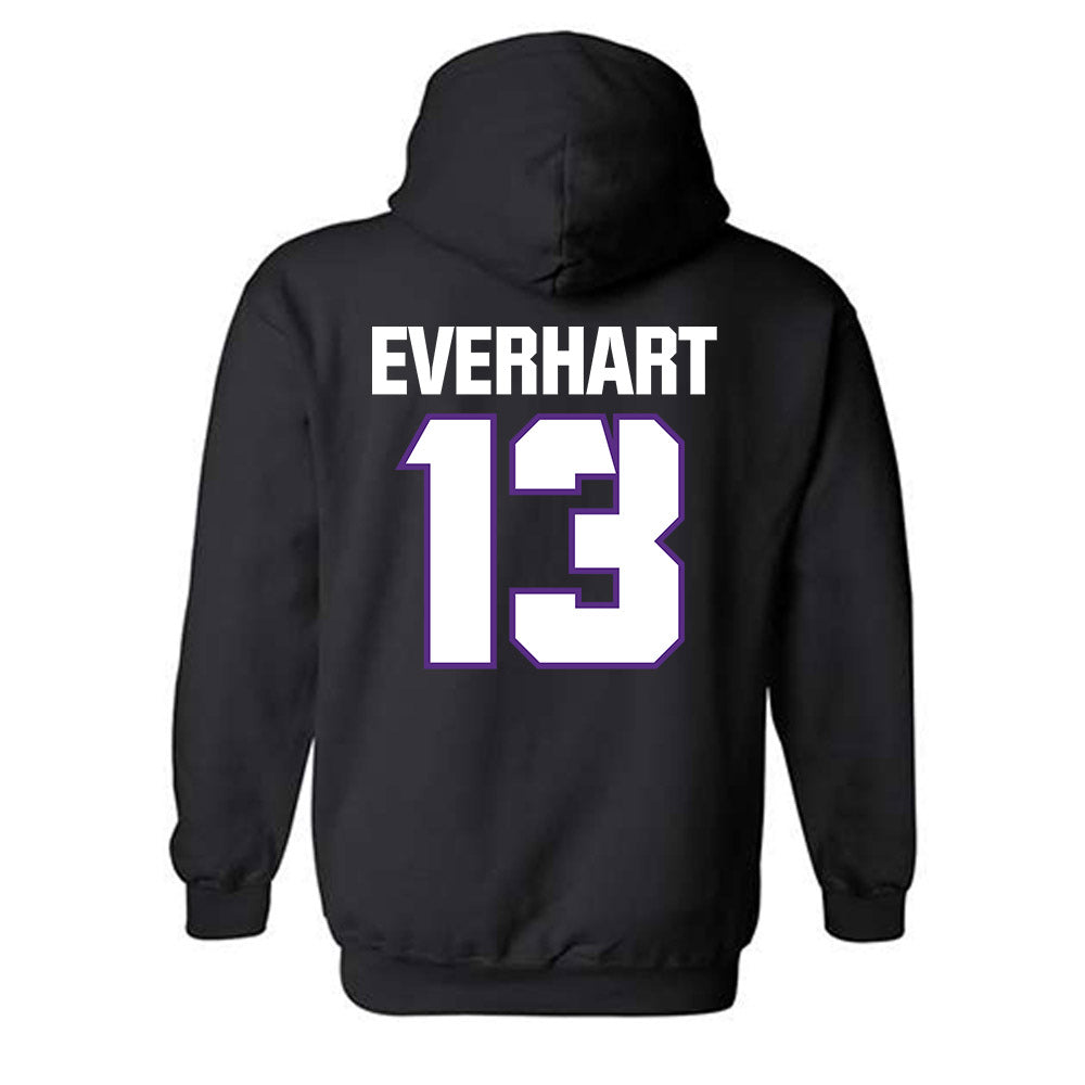 TCU - NCAA Football : Major Everhart - Sports Shersey Hooded Sweatshirt